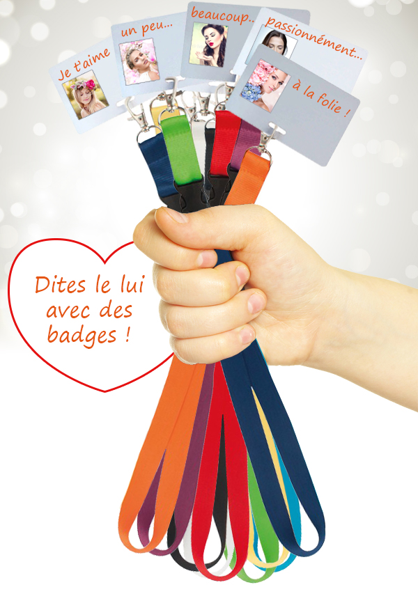 Dites le lui avec des badges :