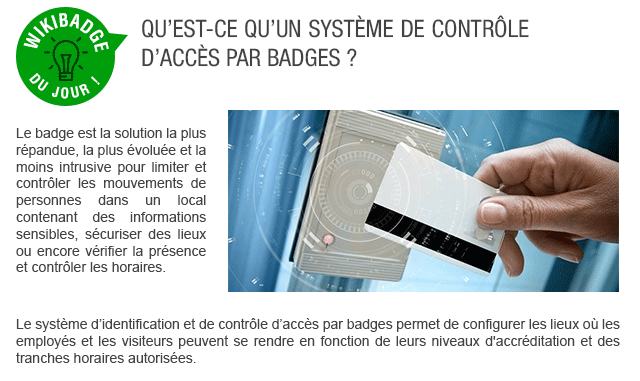 Qu’est-ce qu’un système de contrôle d’accès par badges ?