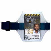 Brassard pour badge sangle Bleue