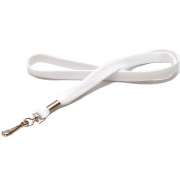 cordons tour de cou 12mm attache mousqueton metal