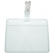 Porte-badge-souple-1carte-Clip-Monte-1456500