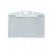 porte badge 1 carte horizontal polypropylene translucide