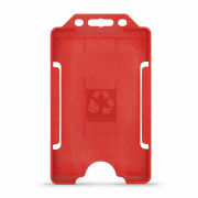 porte badge 1 carte vertical polypropylene