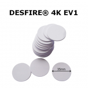 Tag Desfire 4k EV1 35mm